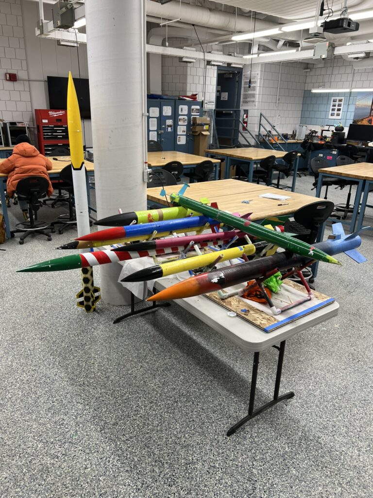 AEM 1305 rockets in the classroom